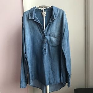 Andrea Jovine Blue Blouse